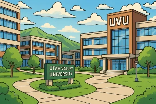 Diverse college students exploring campus together on a scavenger hunt activity